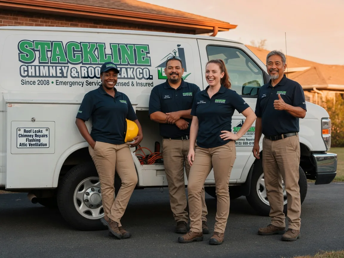 Chimney flashing repair company in Davenport, NE